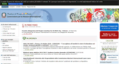 Desktop Screenshot of new.commissioneadozioni.it